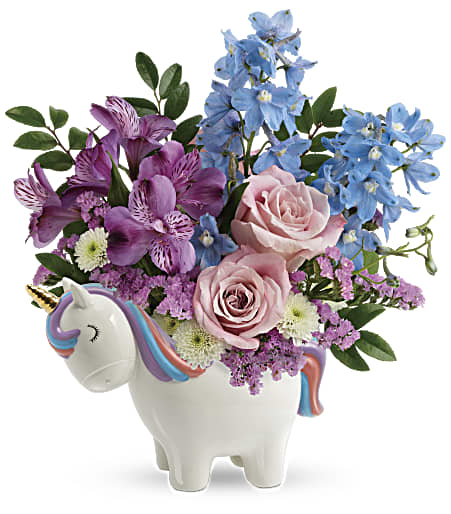 Enchanting Pastels Unicorn Bouquet